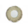 MIROIR NATUREL HERBES SECHEES D80CM