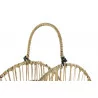 PORTE-REVUES ROND ROTIN 41X12X47 NATUREL