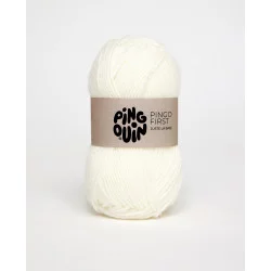 Pelote de laine Pingo First écru
