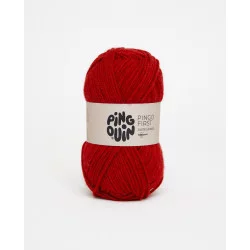 Pelote de laine Pingo First cerise