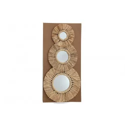 SET VAN 3 GEDROOGDE KRUIDENSPIEGELS