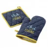 GANT + MANIQUE CHEF EN CUISINE JAUNE 18