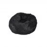 COUCHAGE FLUFFY NOIR ROND APAISANT D55X25cm