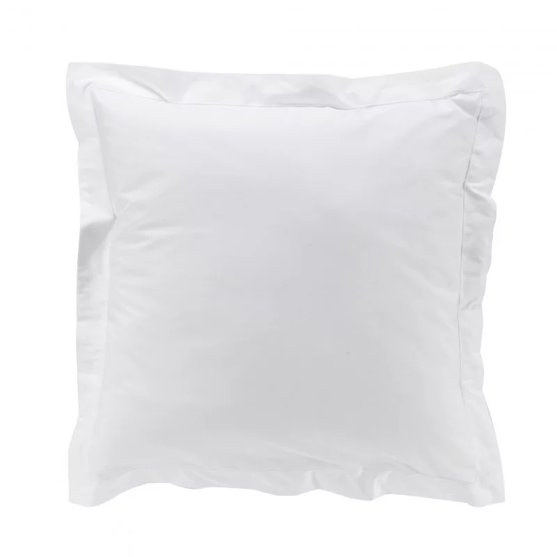 PERCALE TAIE D'OREILLER BLANC 63x63CM VO