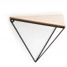 ÉTAGÈRE MURALE FORME TRIANGLE 25X21x18cm