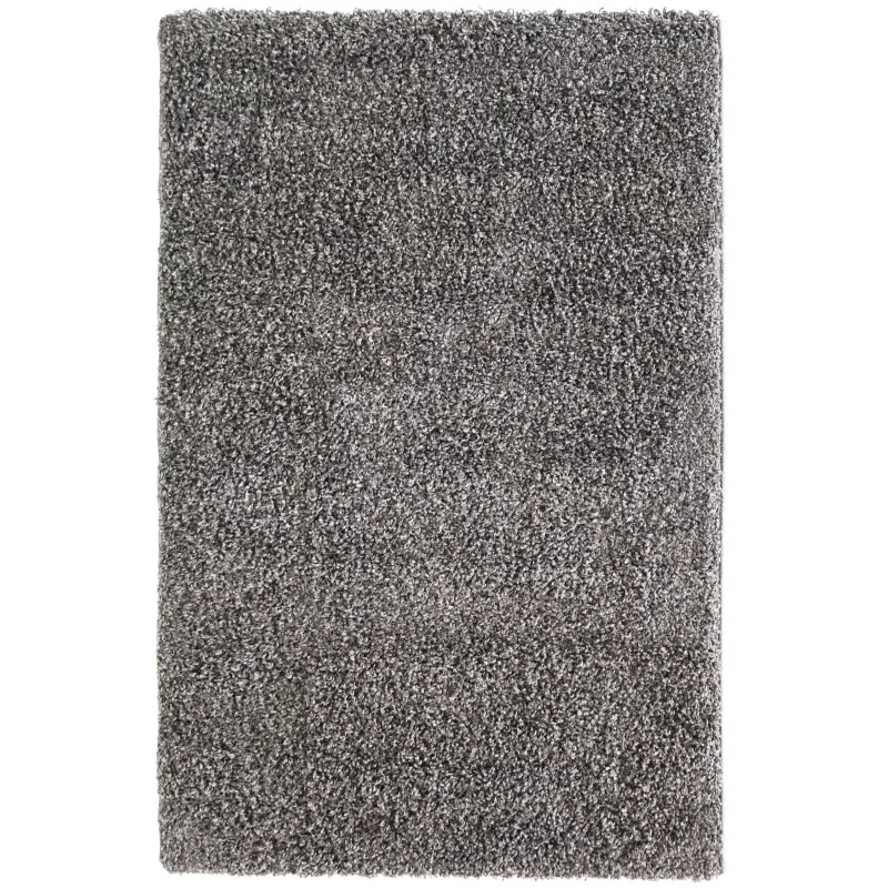 TAPIS SHAGRO UNI GRIS ANTHRACITE 100X150