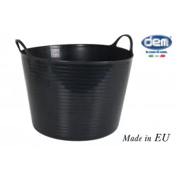 BAC PLASTIQUE CABAS FLEXIBLE ROND 42L NO