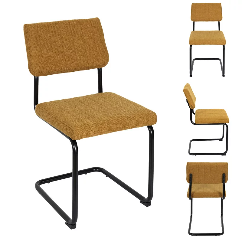 CHAISE ALBAN MOUTARDE