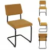 CHAISE ALBAN MOUTARDE