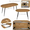 TABLE EXTENSIBLE 4 A 6 PERSONNES