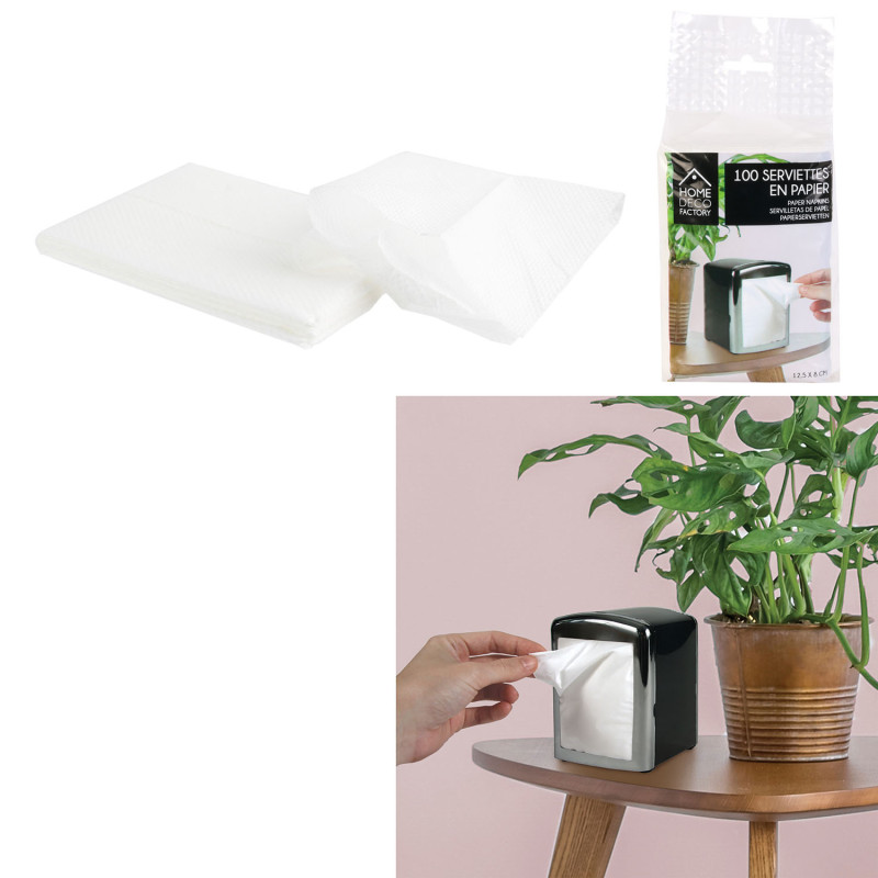 SERVIETTE PAPIER POUR DISTRIBUTEUR X100