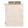 SAC A VRAC REUTILISABLE MAILLES COTON X2