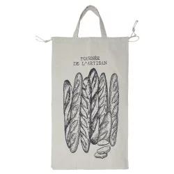 SAC A PAIN EN TOILE XXL 70X40X20CM