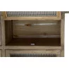 Vitrine Andrea en bois mdf et verre 90x36x115cm 6 tiroirs Vitrine Andrea en bois mdf et verre 90x36x115cm 6 tiroirs