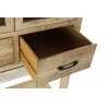 VITRINE HAUTE ANDREA BOIS NATURELLE 76x36x160cm