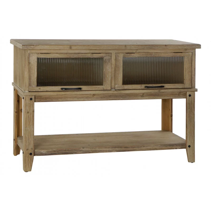 CONSOLE ANDREA 120X40X80 BOIS NATUREL MD