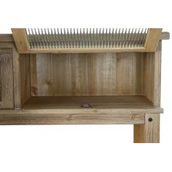 CONSOLE ANDREA 120X40X80 BOIS NATUREL MD