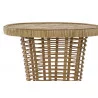 PETITE TABLE ROTIN NATUREL 35X35X45CM