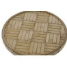 PETITE TABLE ROTIN NATUREL 35X35X45CM