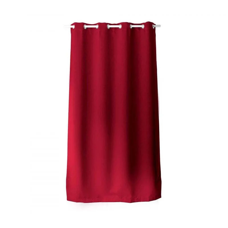 RIDEAU OCCULTANT ROUGE 140X240CM