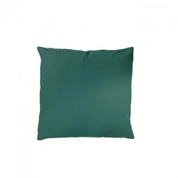 COUSSIN 40X40CM VERT FONCE COTON