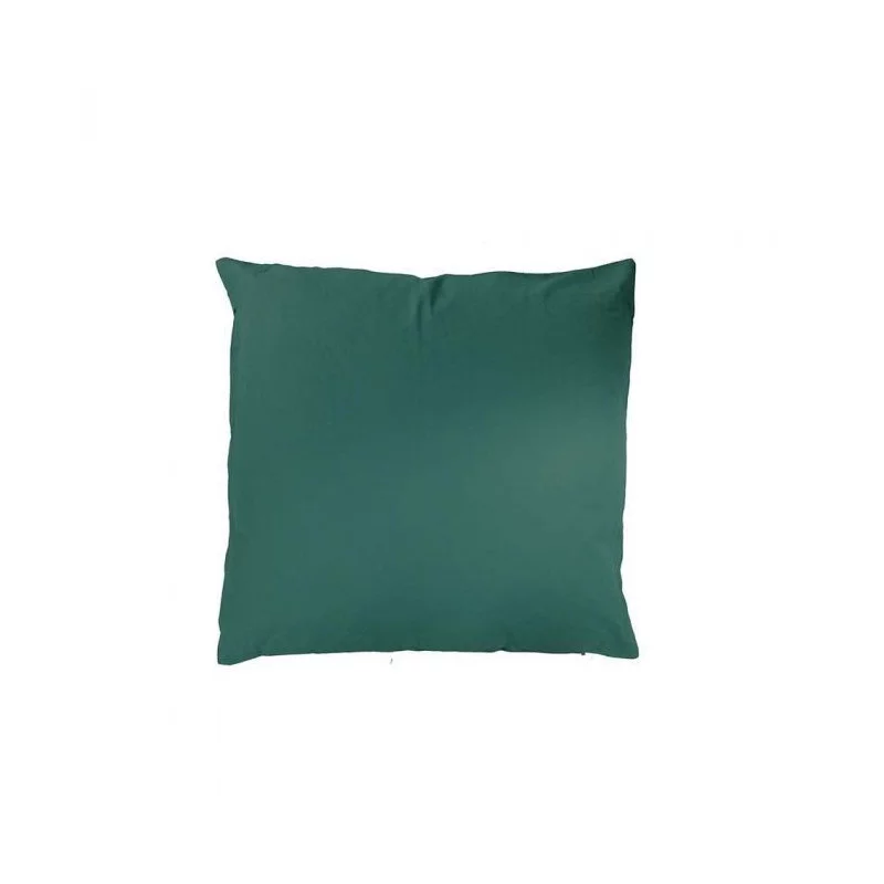 COUSSIN 40X40CM VERT FONCE COTON