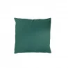COUSSIN 40X40CM VERT FONCE COTON