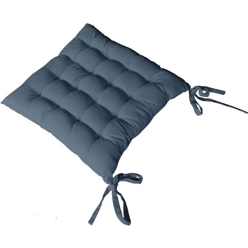 GALETTE PIQUEE BLEU JEAN 38X38CM