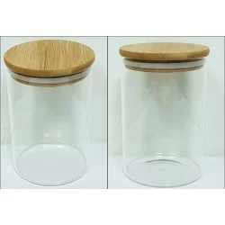BOCAL CUISINE VERRE/BAMBOU 900ml