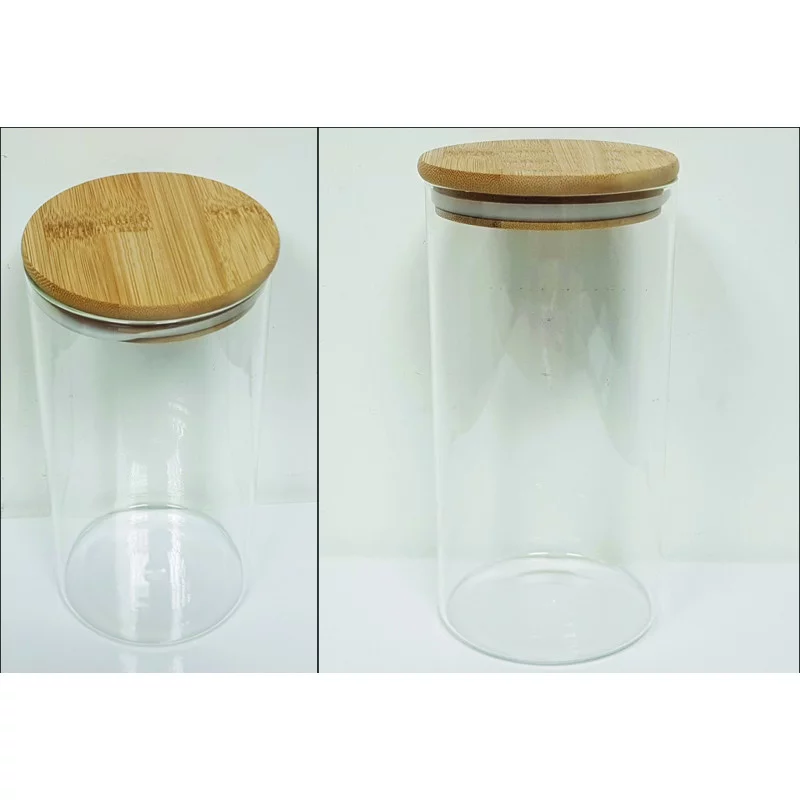 BOCAL CUISINE VERRE/BAMBOU 1250ml