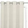 VOILE LINEN NATUREL 280X250CM OEILLETS