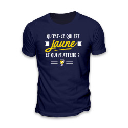 T SHIRT "...EST JAUNE" L