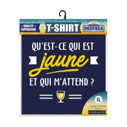 T SHIRT "...EST JAUNE" XL