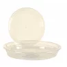 SOUCOUPE TRANSPARENTE D34.5cm SOUCOUPE TRANSPARENTE D34.5cm