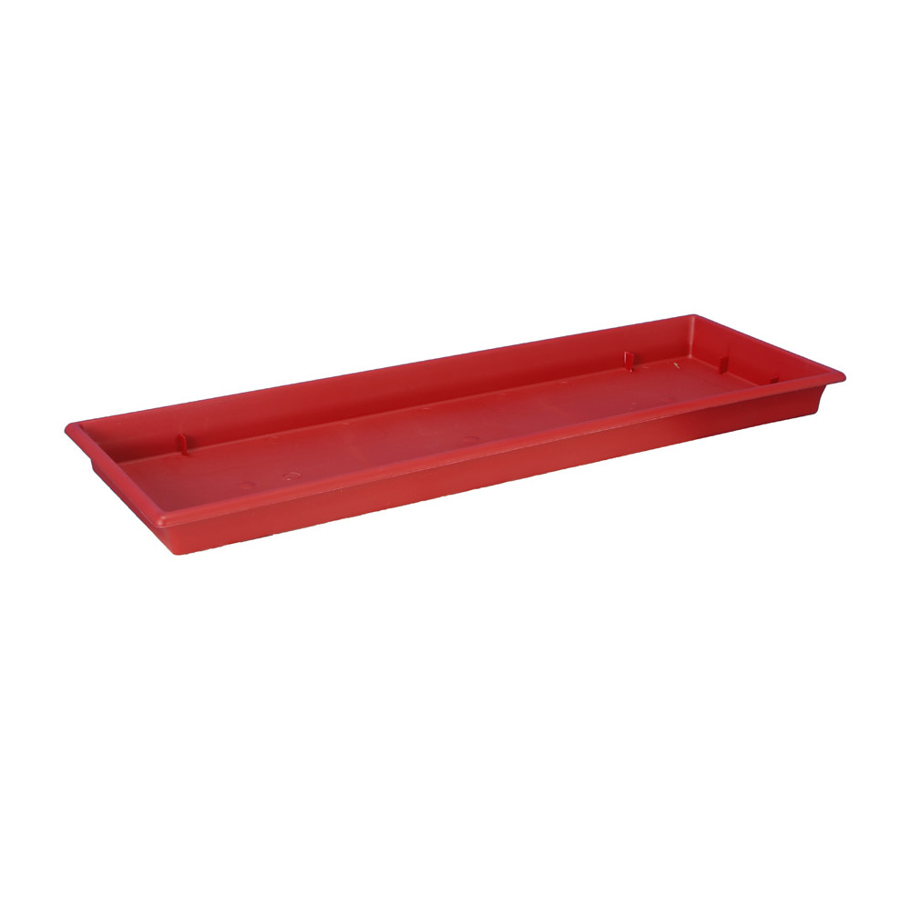 PLATEAU JARDINIERE EVO 50CM ROUGE