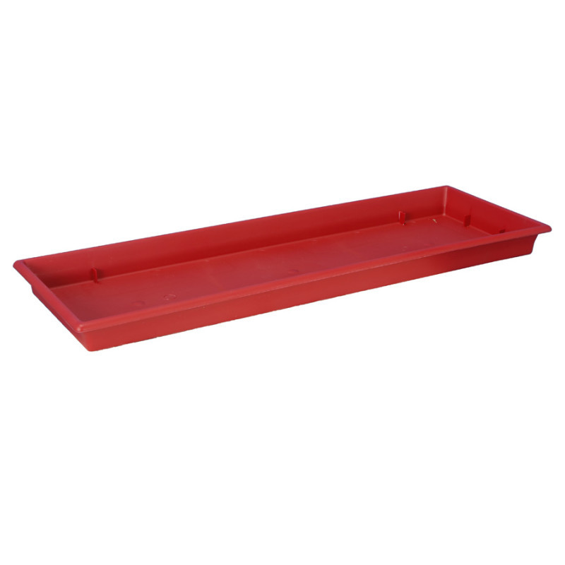 PLATEAU JARDINIERE EVO 40CM ROUGE