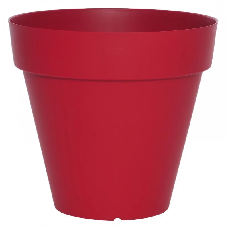 BAC A FLEURS PATIO ROND 30 ROUGE BAC A FLEURS PATIO ROND 30 ROUGE