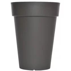 BAC A FLEURS PATIO H.66 GRIS PAILLETE