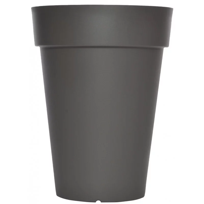 BAC A FLEURS PATIO H.66 GRIS PAILLETE