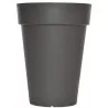 BAC A FLEURS PATIO H.66 GRIS PAILLETE