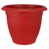 BAC À FLEURS CAMPANE ROUGE D39cm