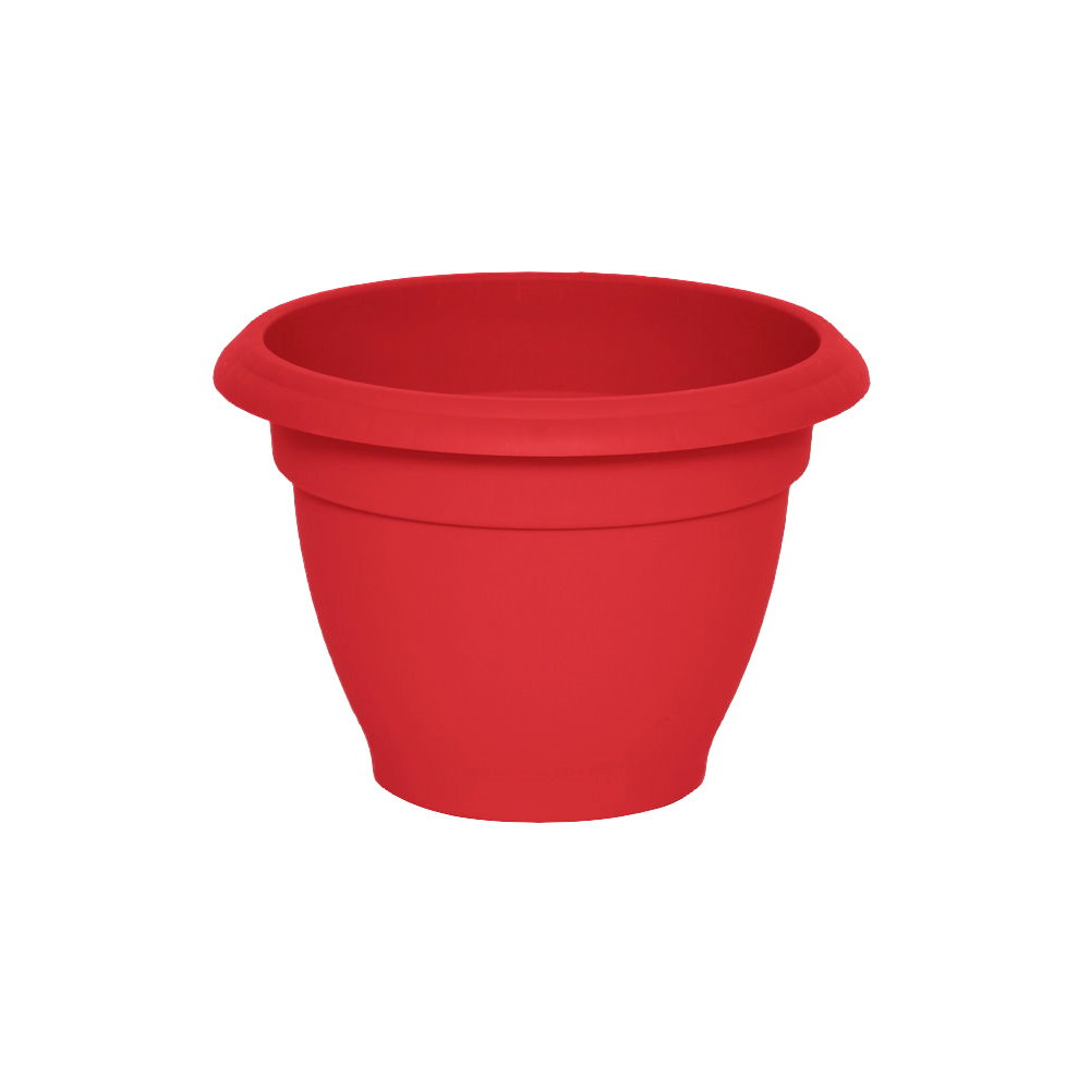 BAC A FLEURS CAMPANE D.49CM ROUGE