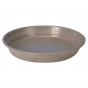 SOUCOUPE TAUPE D26.5cm