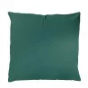 COUSSIN VERT FONCÉ EN COTON 60x60cm