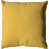 COUSSIN JAUNE EN COTON 60x60cm