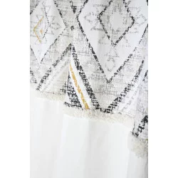 RIDEAU KILIM ECRU 140X260CM