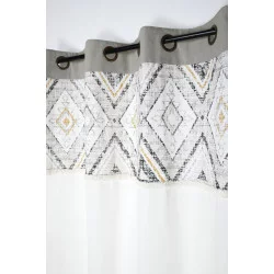 RIDEAU KILIM ECRU 140X260CM