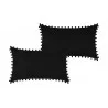 COUSSIN SANCHEZ NOIR 30X50CM