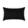 COUSSIN SANCHEZ NOIR 30X50CM COUSSIN SANCHEZ NOIR 30X50CM