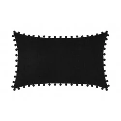 COUSSIN SANCHEZ NOIR 30X50CM